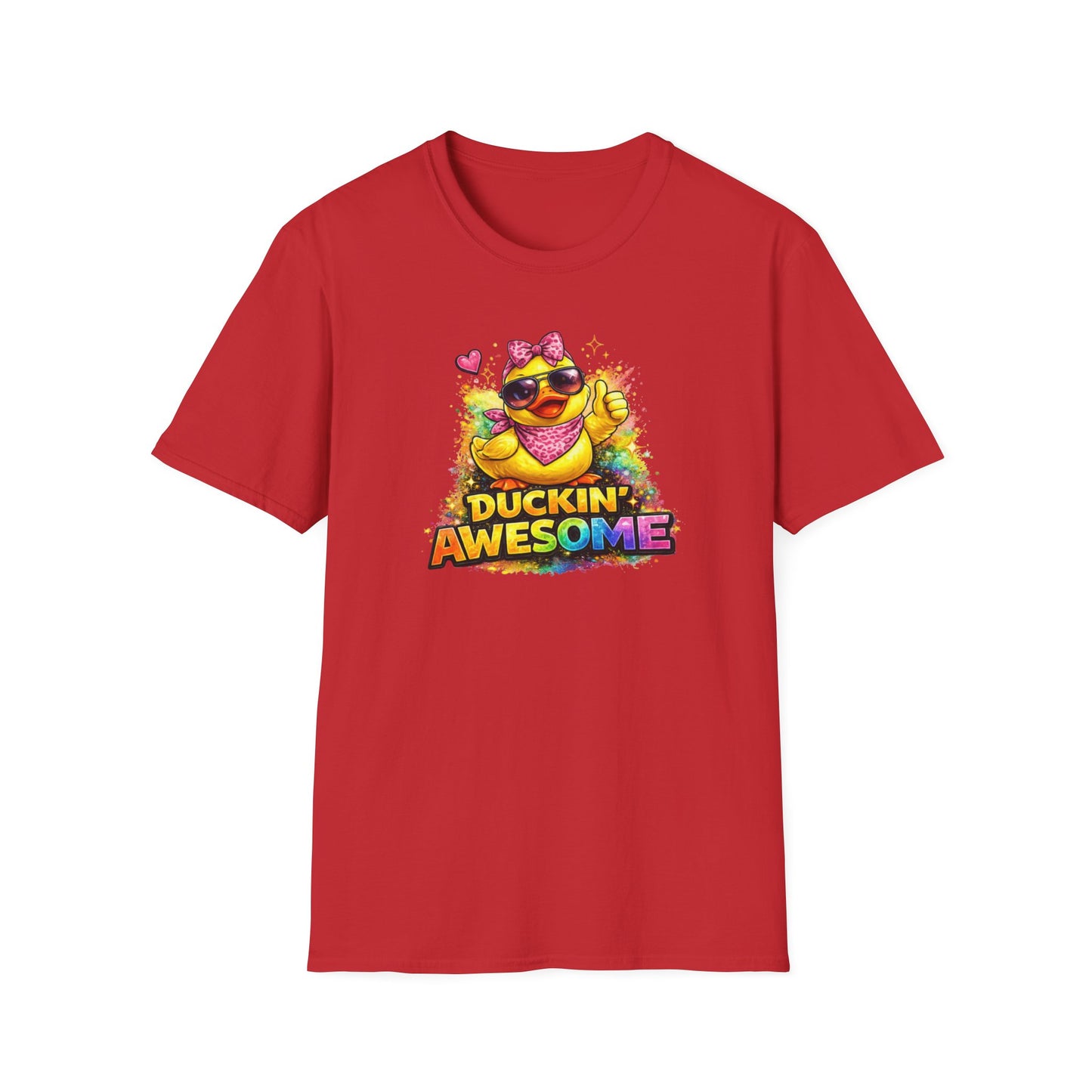 DUCKIN AWESOME - Unisex Soft Style T-Shirt