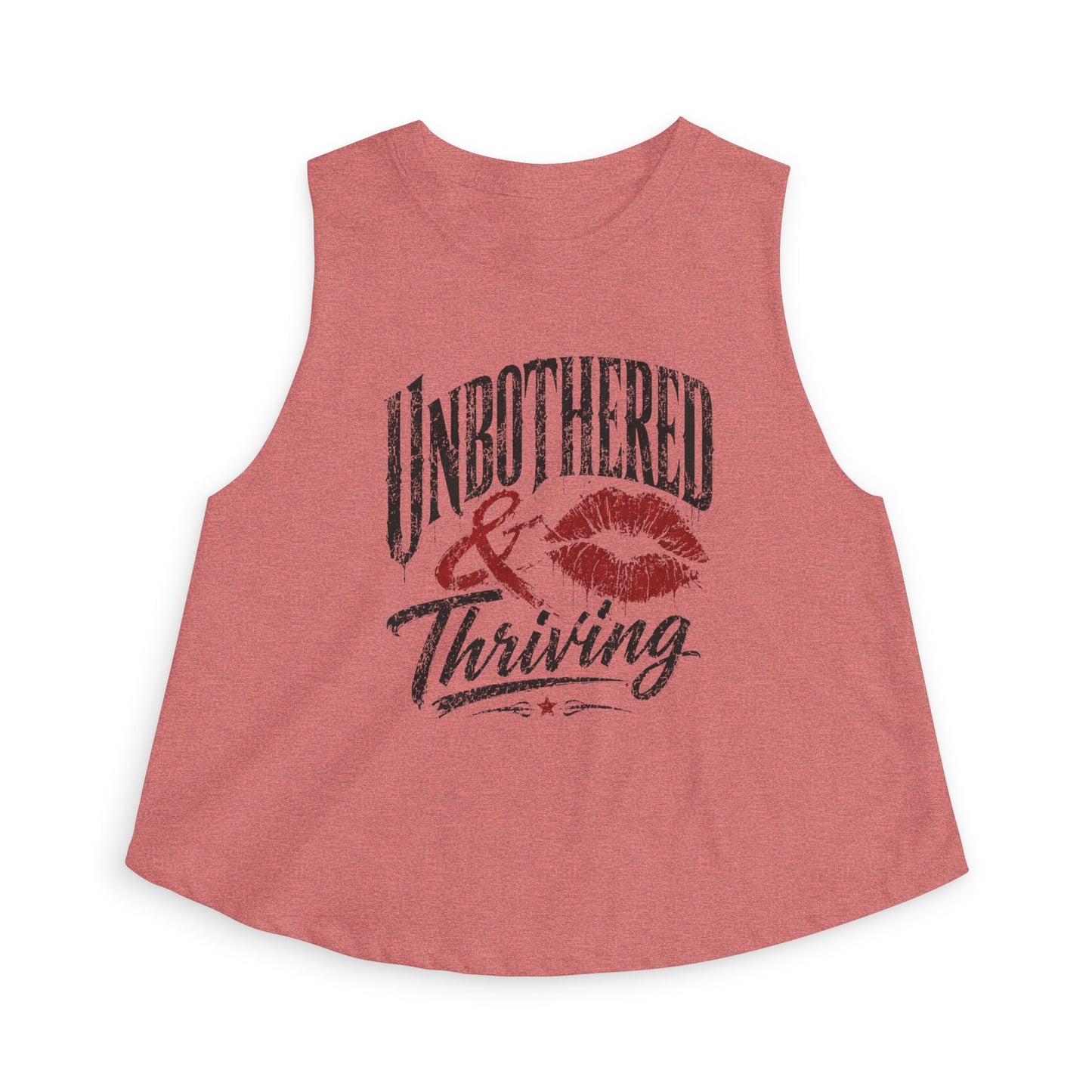 UNBOTHERED & THRIVING - Women's Crop Top