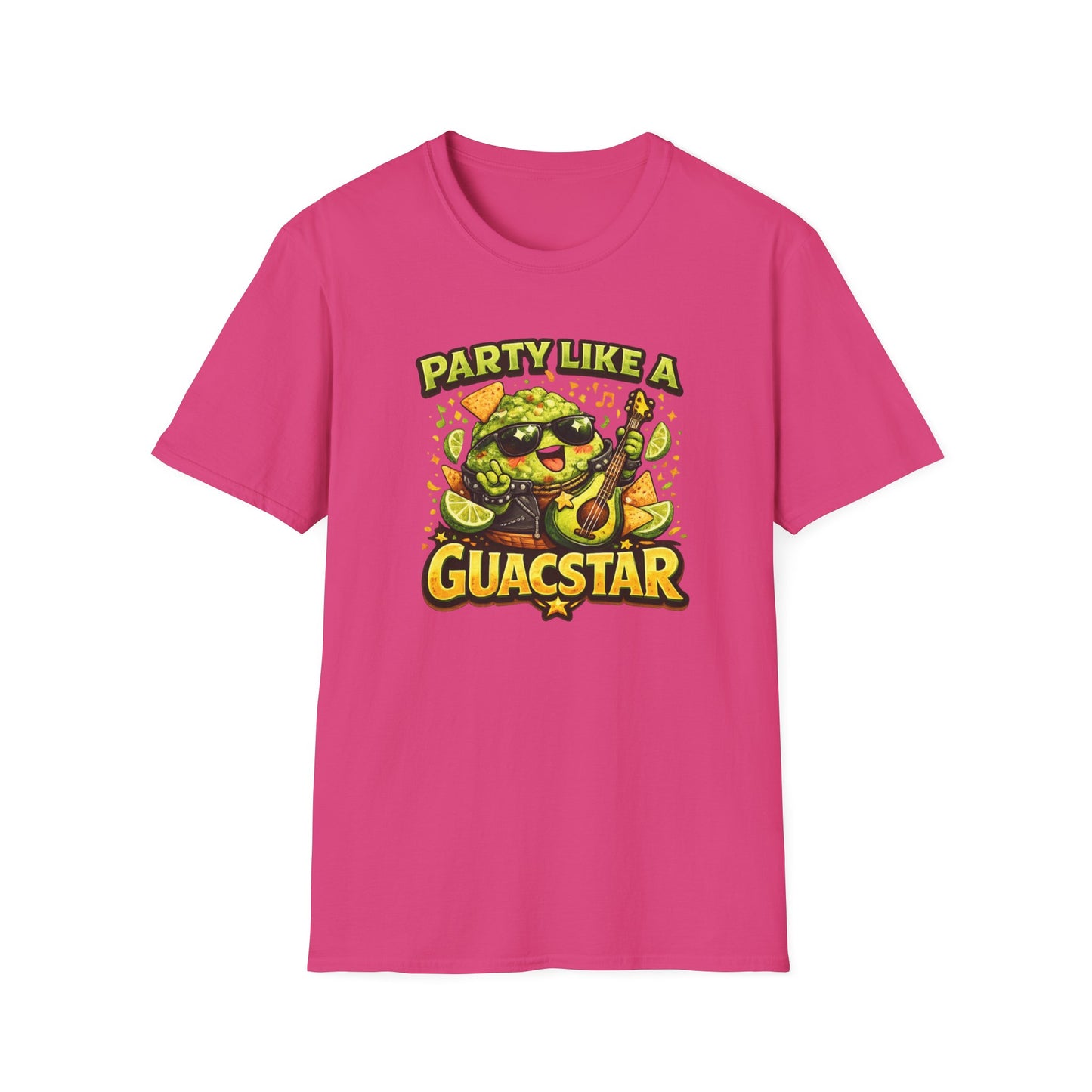 PARTY LIKE A GUACSTAR - Unisex Soft Style T-Shirt