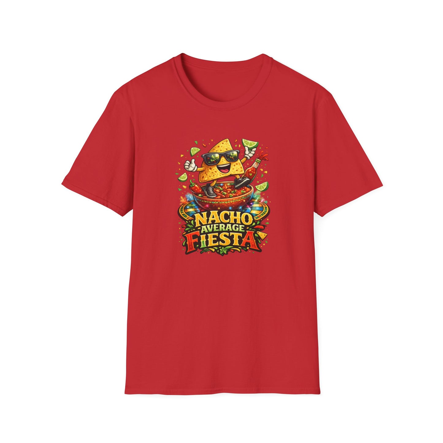 NACHO AVERAGE FIESTA - Unisex Soft Style T-Shirt