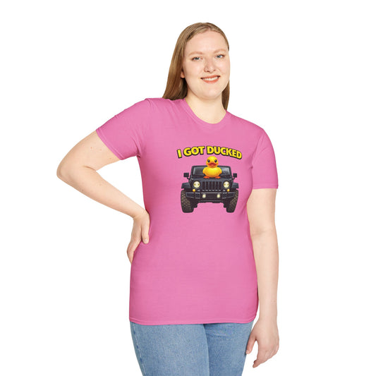 I GOT DUCKED - Unisex Softstyle T-Shirt