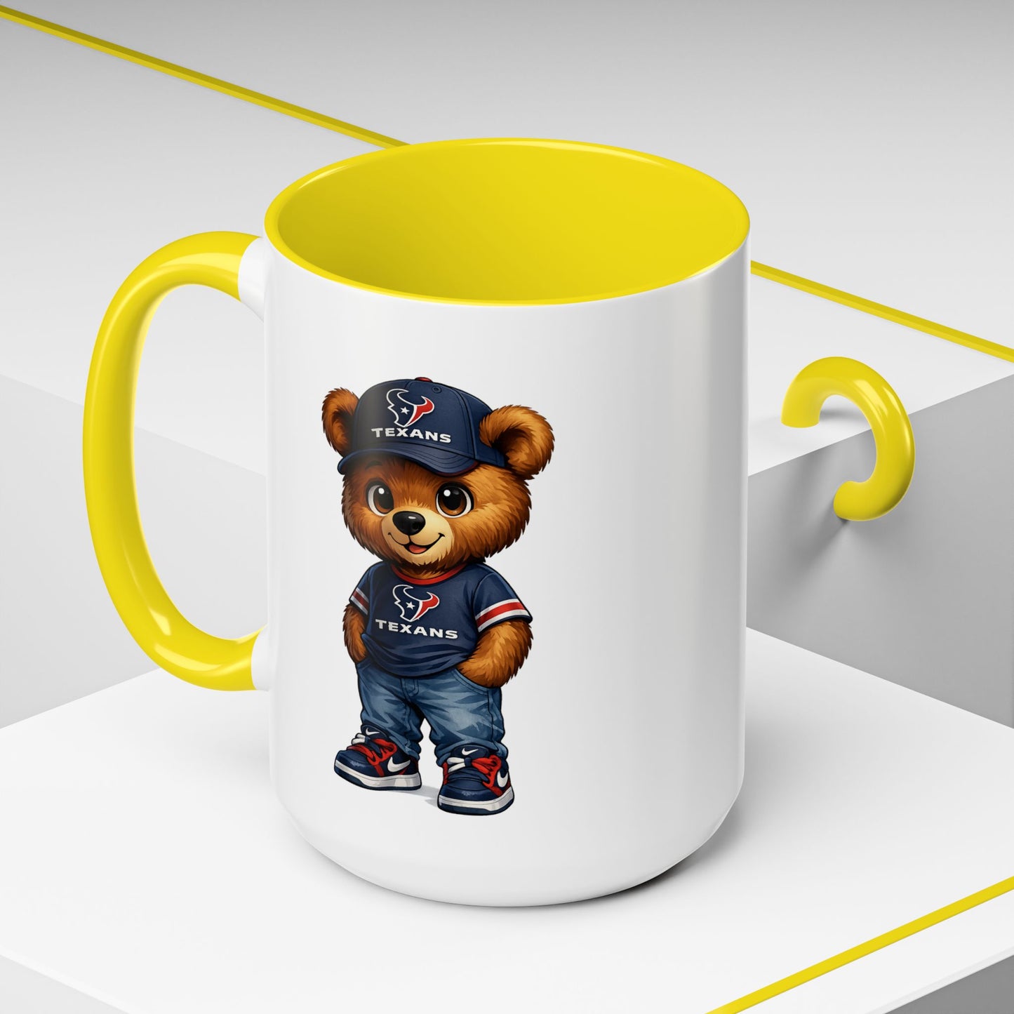 BERRY - REPPIN THE TEXANS - Accent Coffee Mug (11, 15oz)