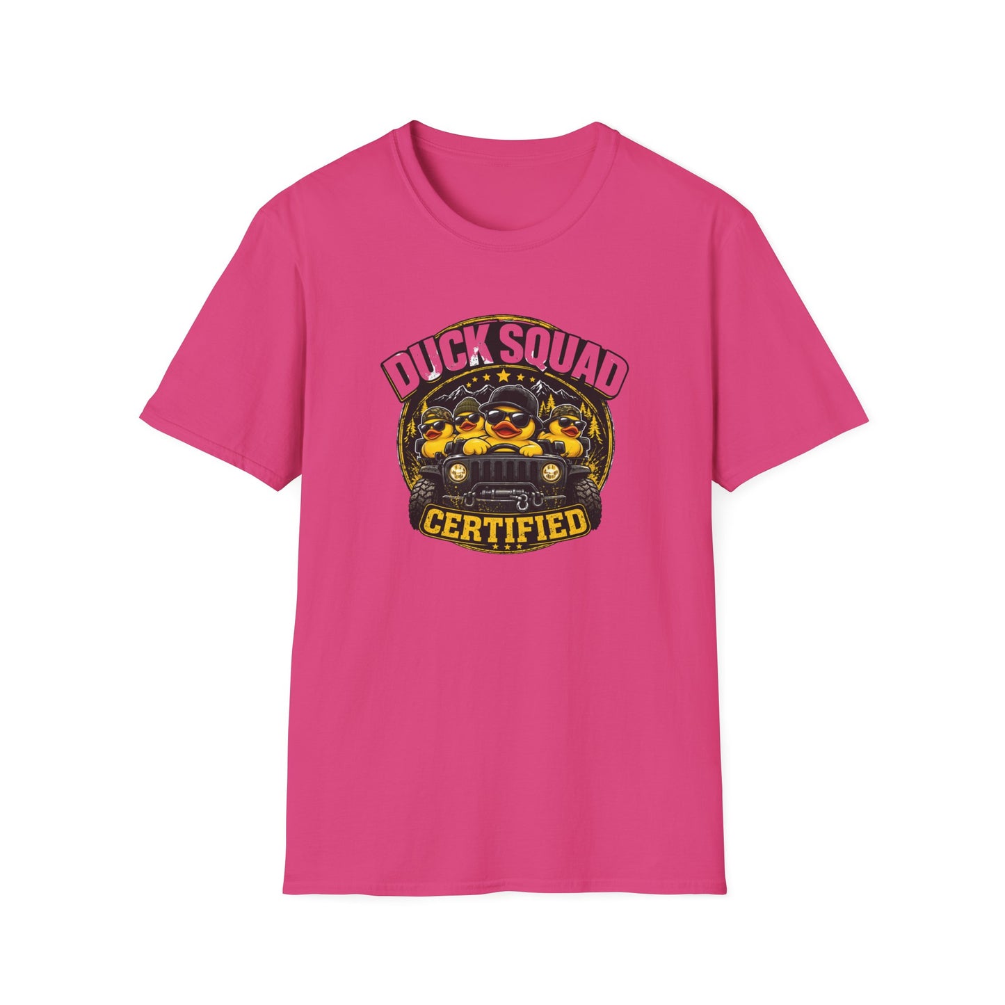 DUCK SQUAD CERTIFIED - Unisex Soft Style T-Shirt