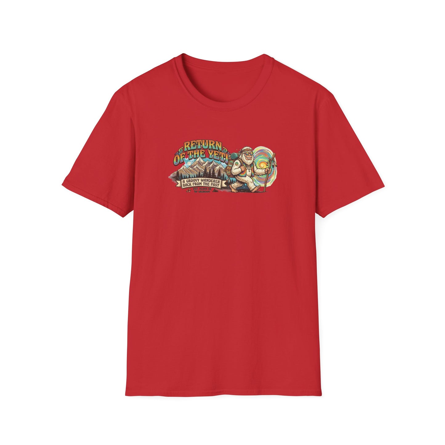 RETURN OF THE YETI - Unisex Softstyle T-Shirt