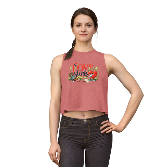 LOVE STINKS - Women's Crop Top