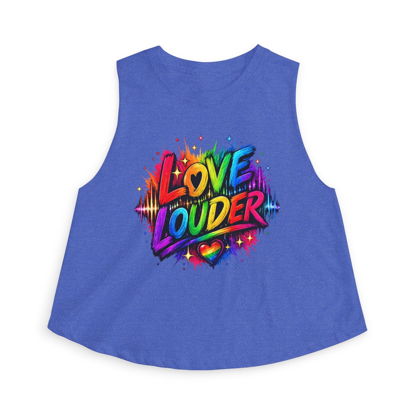 LOVE LOUDER - Women's Crop Top