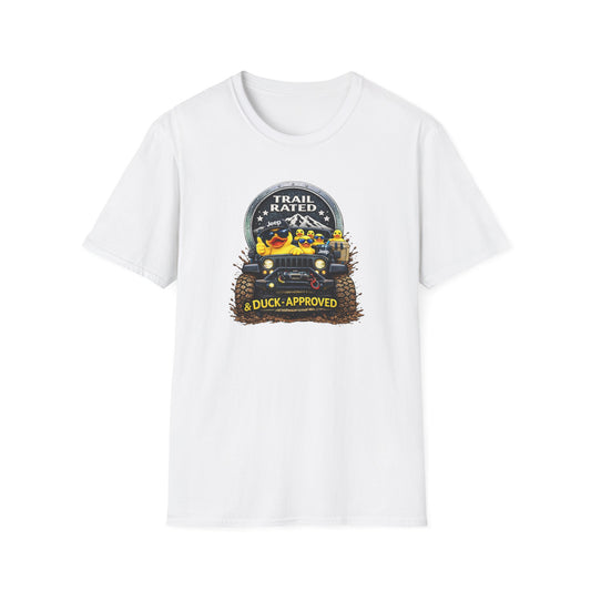 TRAIL RATED & DUCK APPROVED - Unisex Softstyle T-Shirt