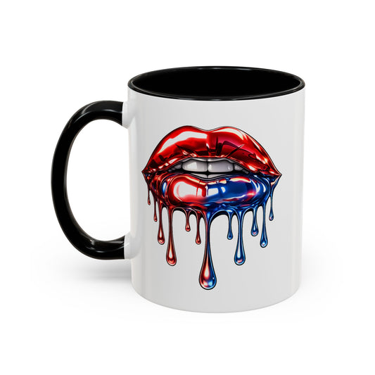 METALIC LIPS - Accent Coffee Mug (11, 15oz)