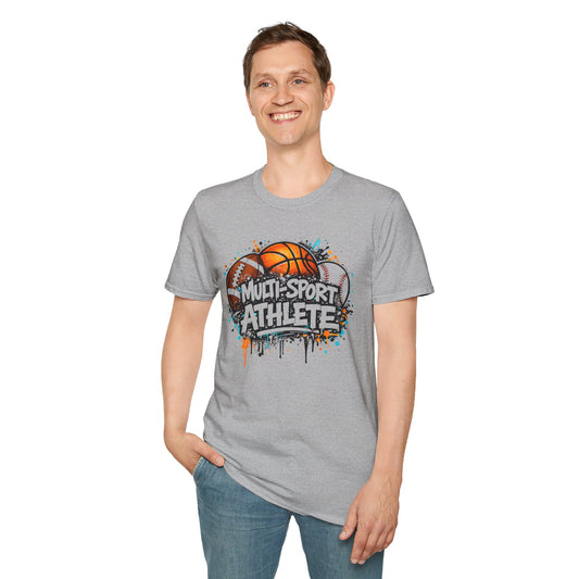 MULTI SPORT ATHLETE - Unisex Soft Style T-Shirt