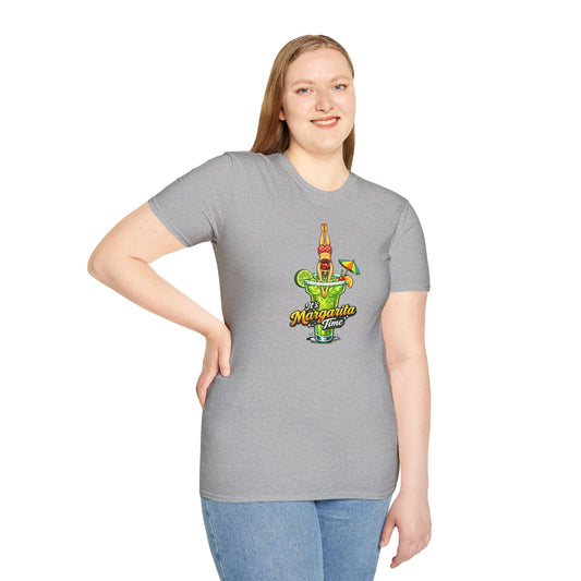 IT'S MARGARITA TIME - Unisex Soft Style T-Shirt