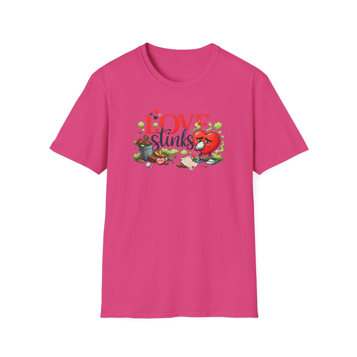 LOVE STINKS - Unisex Soft Style T-Shirt