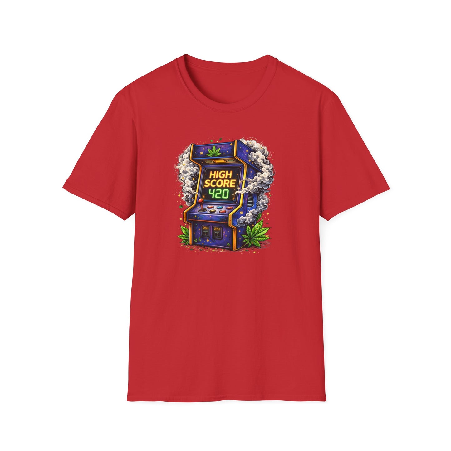 HIGH SCORE-420 - Unisex Soft Style T-Shirt