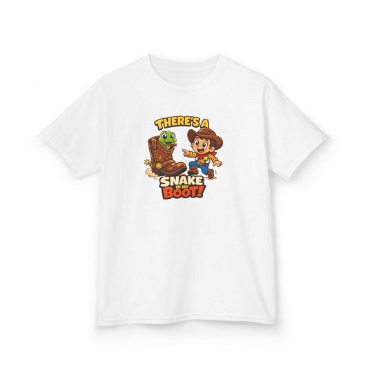 THERE'S A SNAKE IN MY BOOT - Kids Cotton™ Tee
