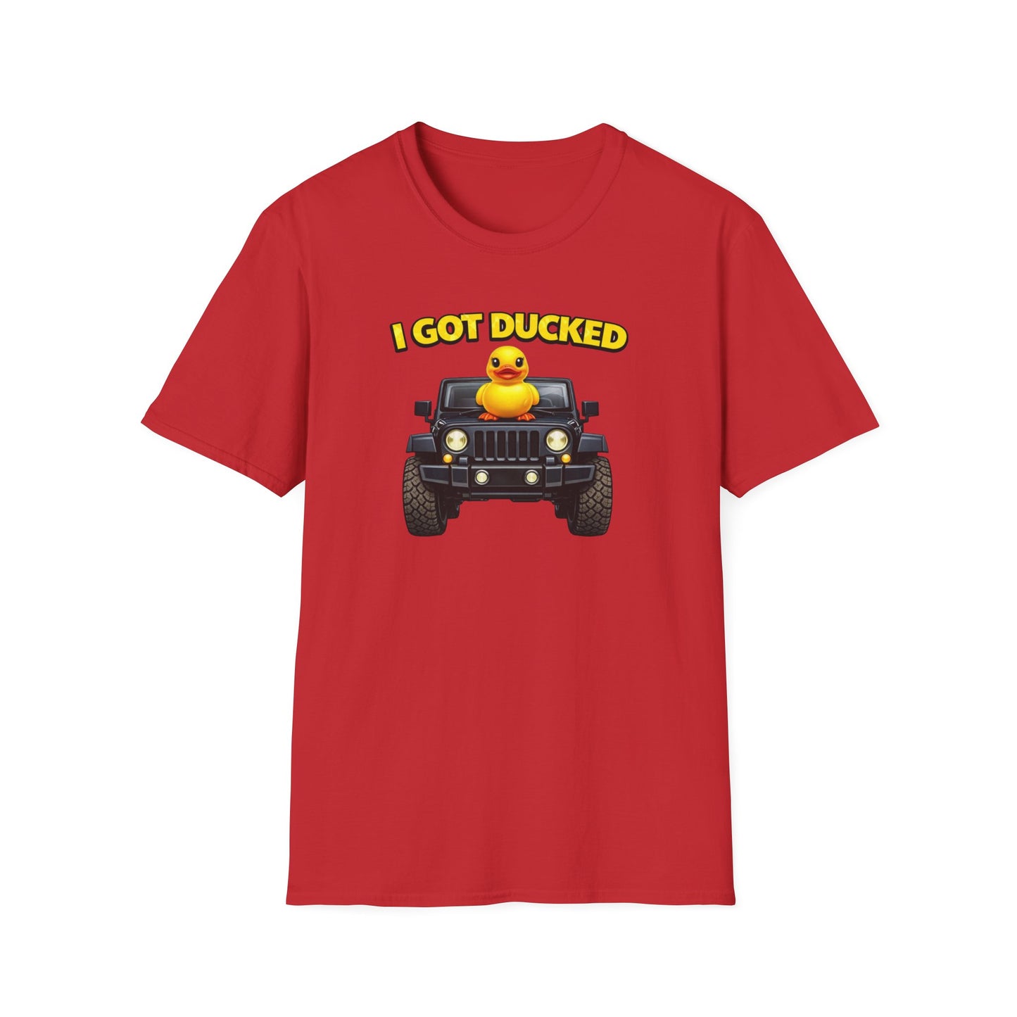 I GOT DUCKED - Unisex Softstyle T-Shirt