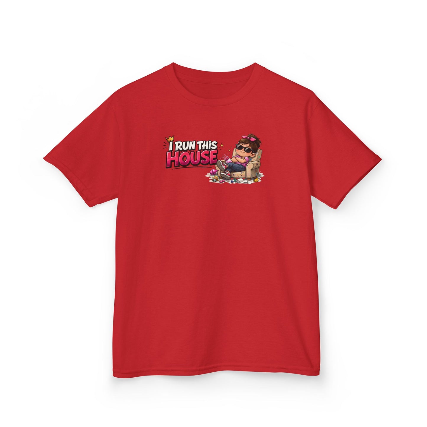 I RUN THIS HOUSE - Kids Cotton Tee