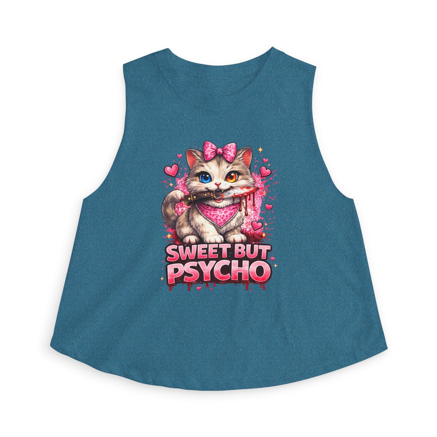SWEET BUT PYSCHO - Women's Crop Top