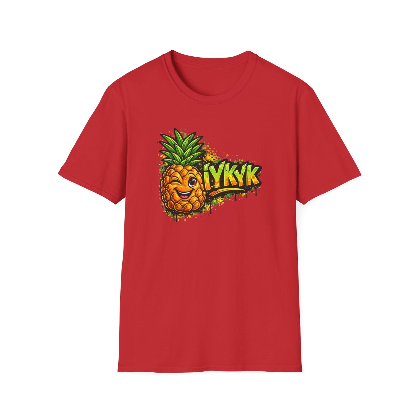 WINKING PINEAPPLE-IYKYK - Unisex Soft Style T-Shirt