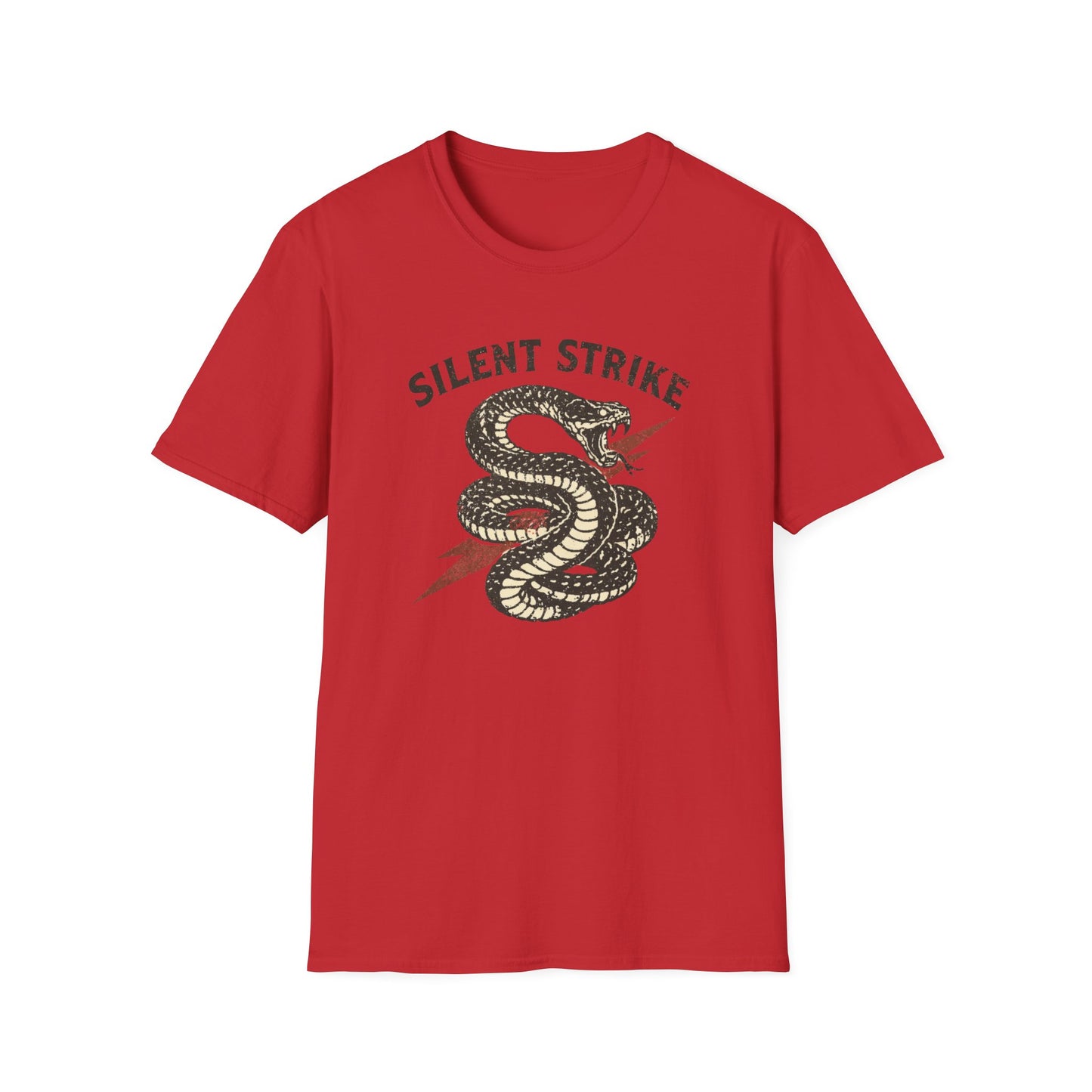 SILENT STRIKE-SNAKE - Unisex Soft Style T-Shirt