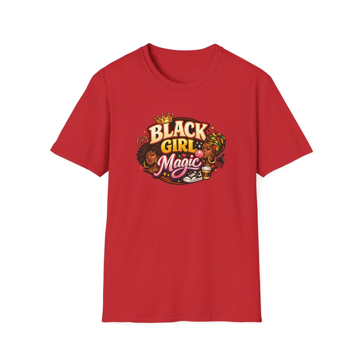 BLACK GIRL MAGIC - Unisex Soft Style T-Shirt