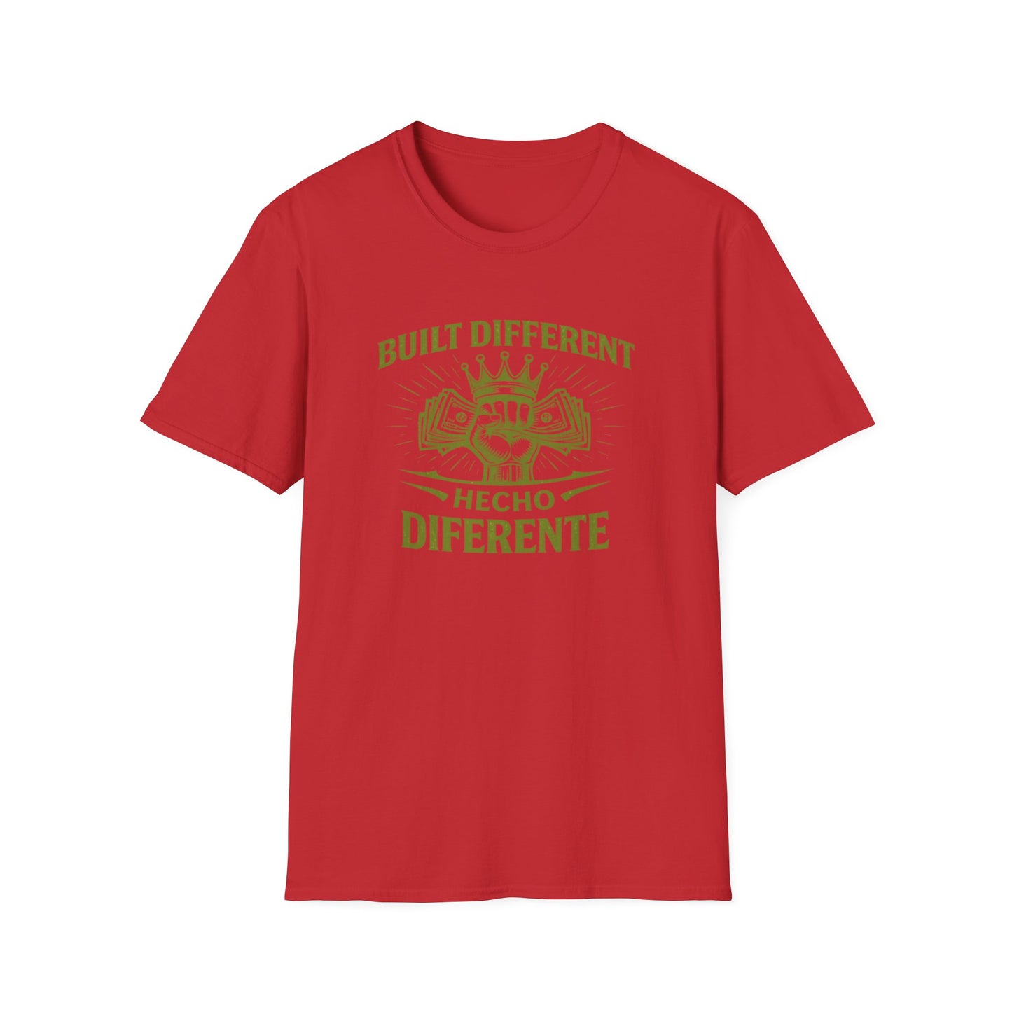 BUILT DIFFERENT - HECHO DIFERENTE - Unisex Soft Style T-Shirt