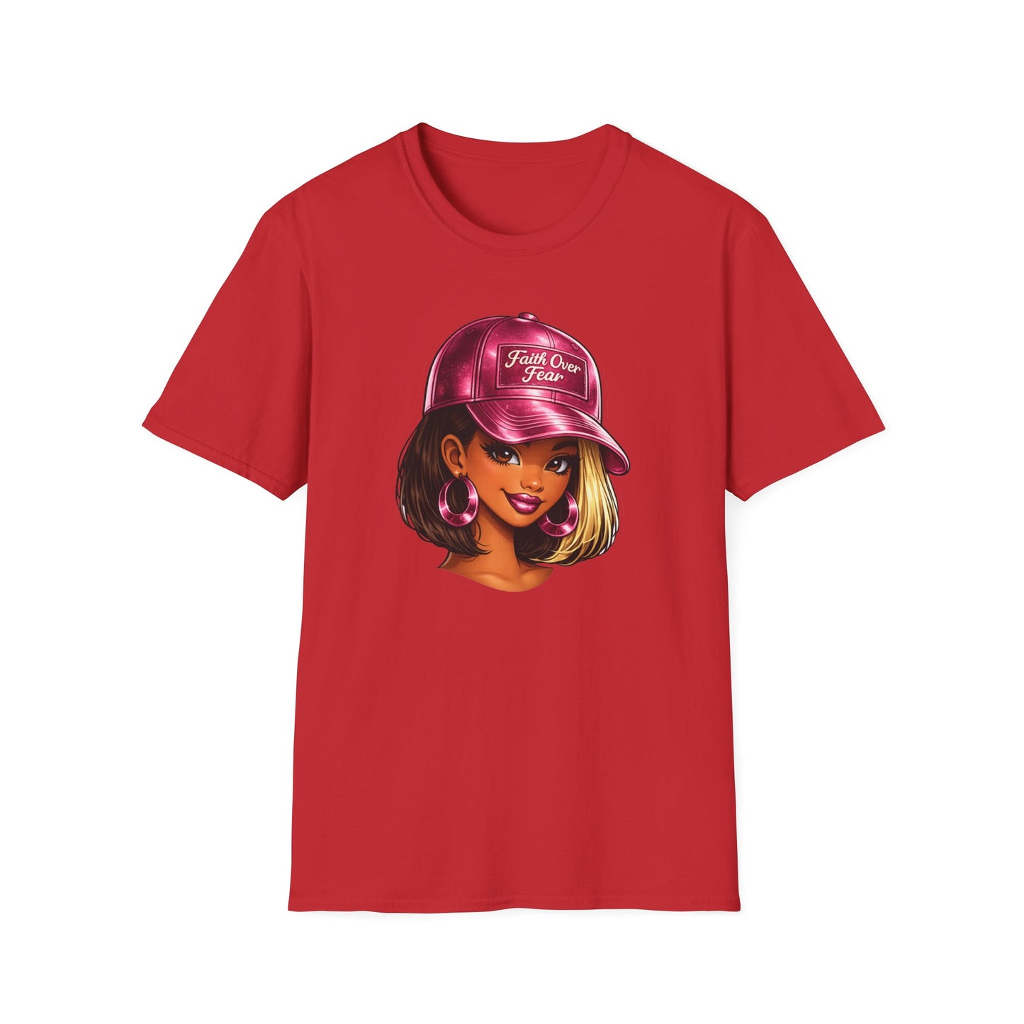 FAITH OVER FEAR - Unisex Soft Style T-Shirt
