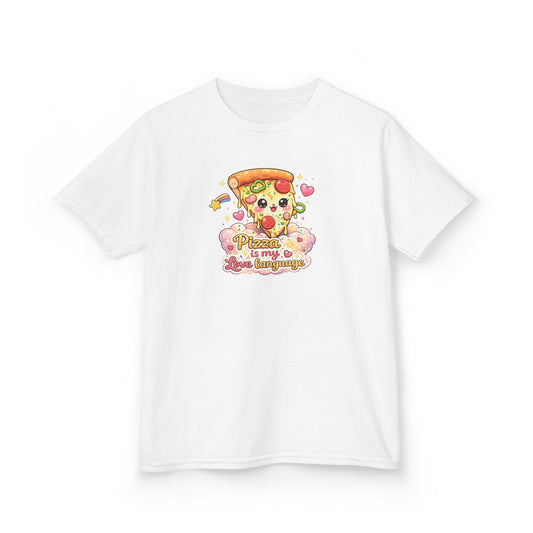 PIZZA IS MY LOVE LANGUAGE - Kids Cotton™ Tee