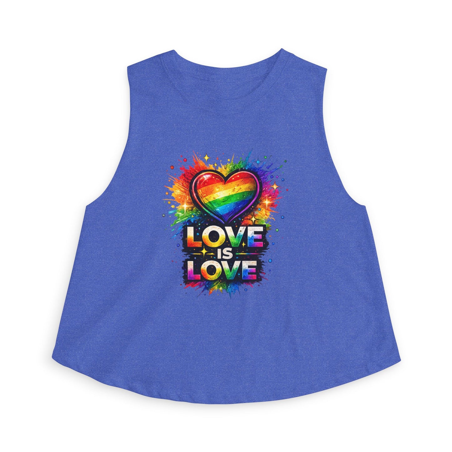 LOVE IS LOVE - Women's Crop Top