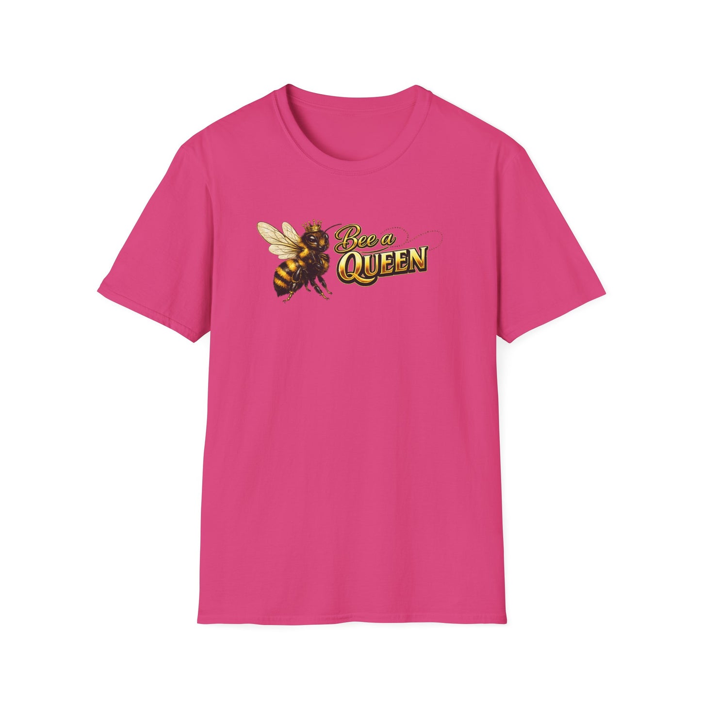 BEE A QUEEN - Unisex Soft Style T-Shirt