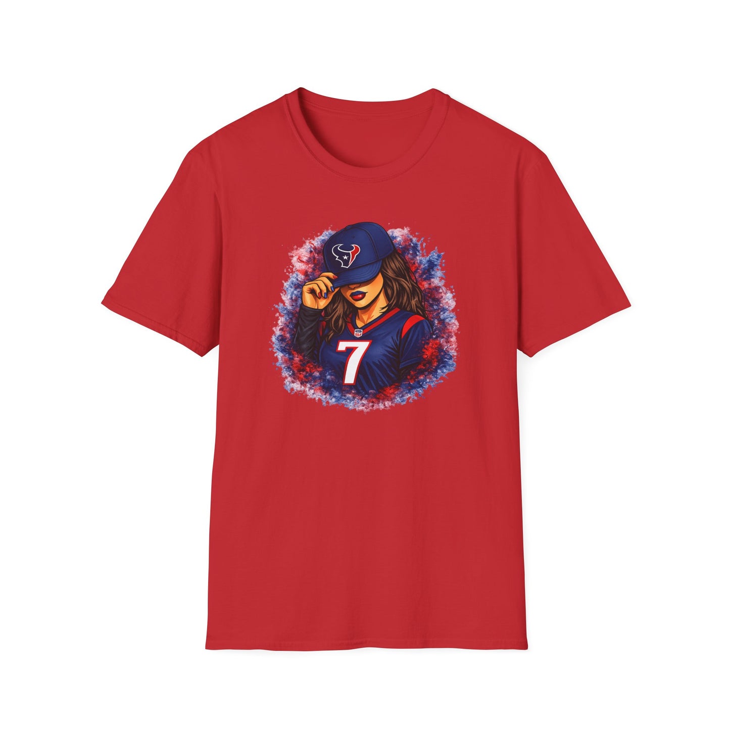 TEXANS Girl Fan - Latina - Unisex Soft Style T-Shirt