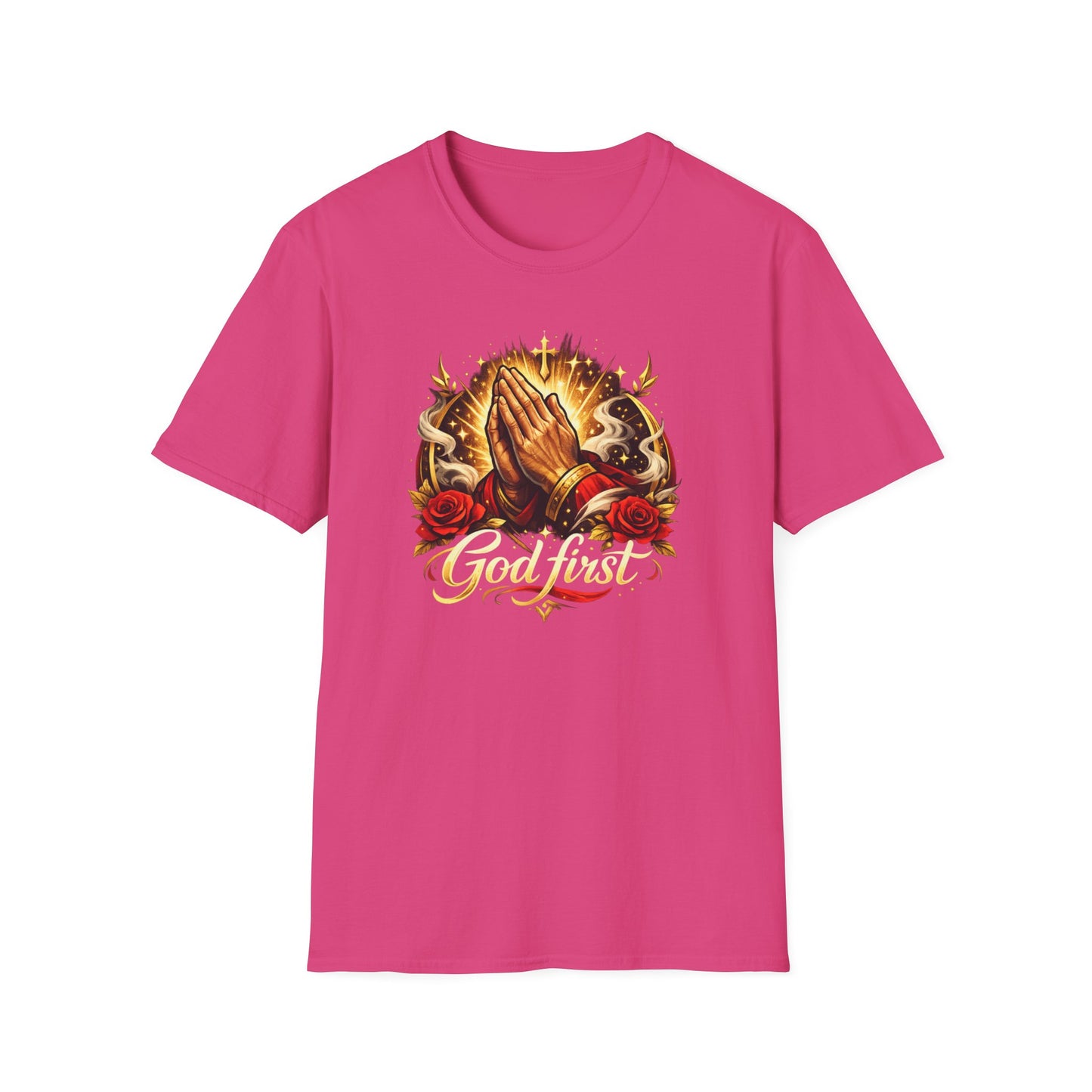 GOD FIRST - Unisex Soft Style T-Shirt