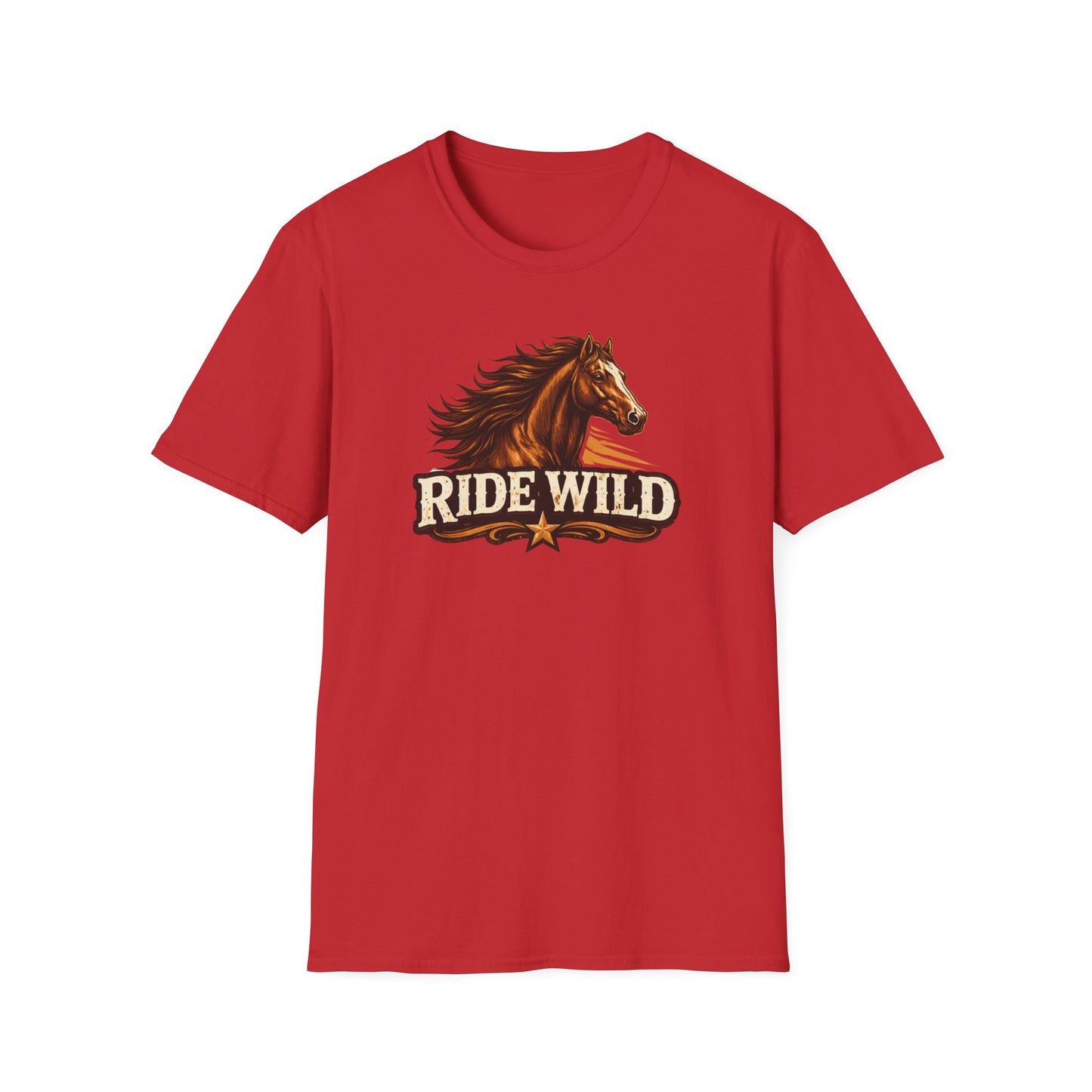RIDE WILD - Unisex Soft Style T-Shirt