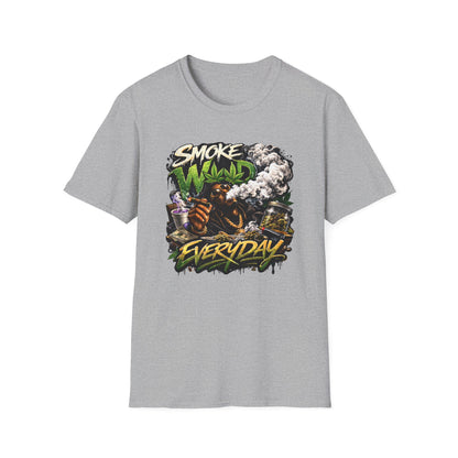 Smoke Weed Everyday T-Shirt — Graphic Cannabis Streetwear Tee