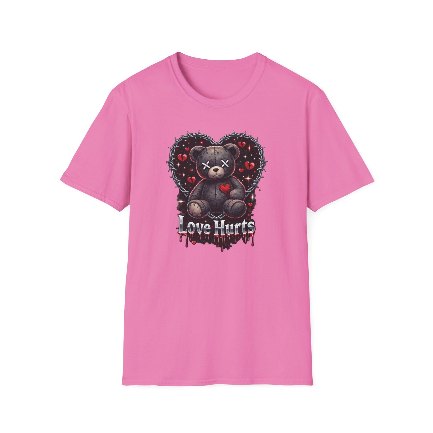 LOVE HURTS - Unisex Soft Style T-Shirt
