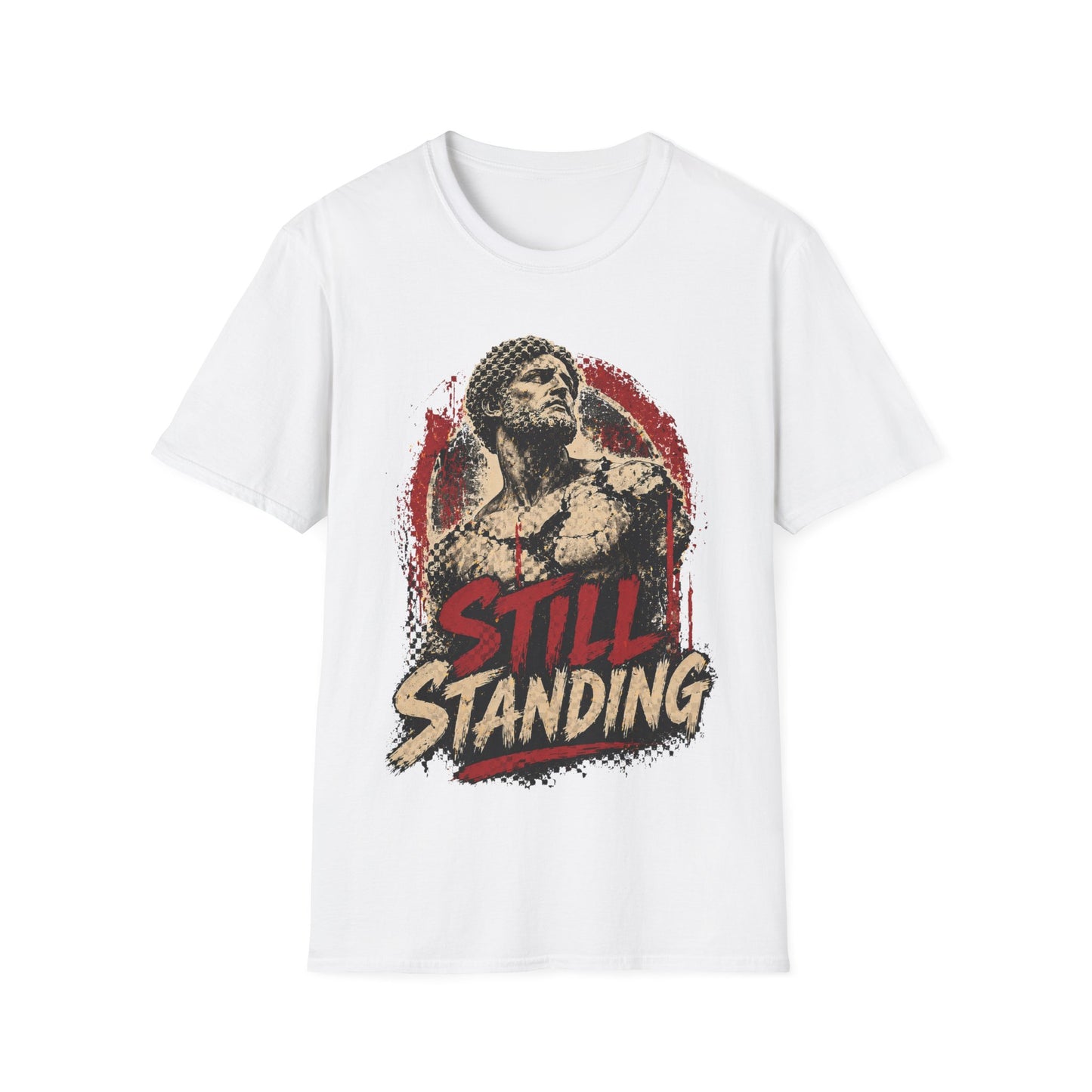 STILL STANDING - ((BIG PRINT)) - Unisex Soft Style T-Shirt