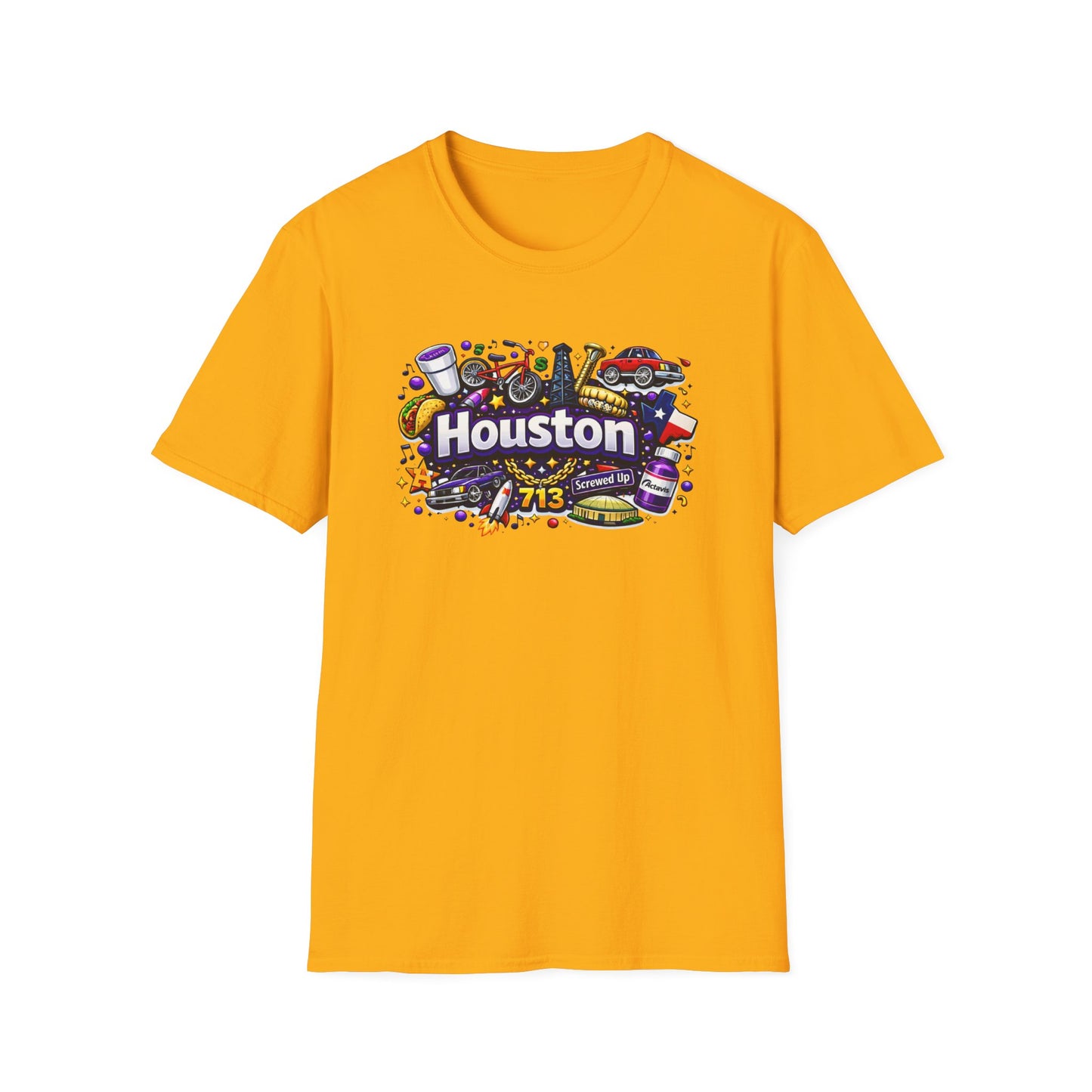 HOUSTON - Unisex Soft Style T-Shirt
