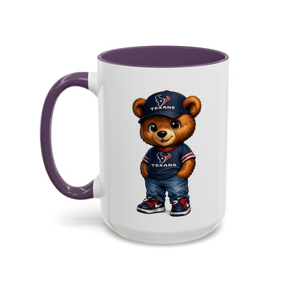 BERRY - REPPIN THE TEXANS - Accent Coffee Mug (11, 15oz)