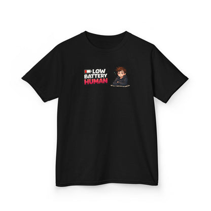 LOW BATTERY HUMAN - Kids Cotton™ Tee
