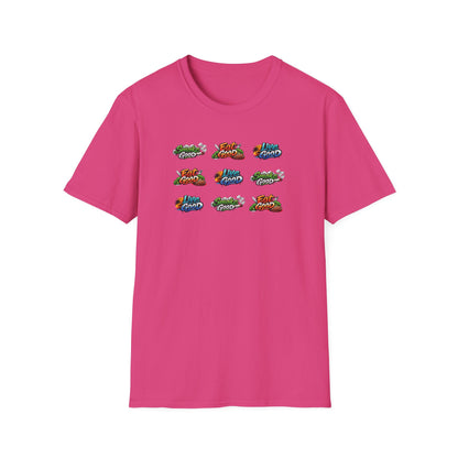 SMOKE GOOD-EAT GOOD-LIVE GOOD - Unisex Softstyle T-Shirt