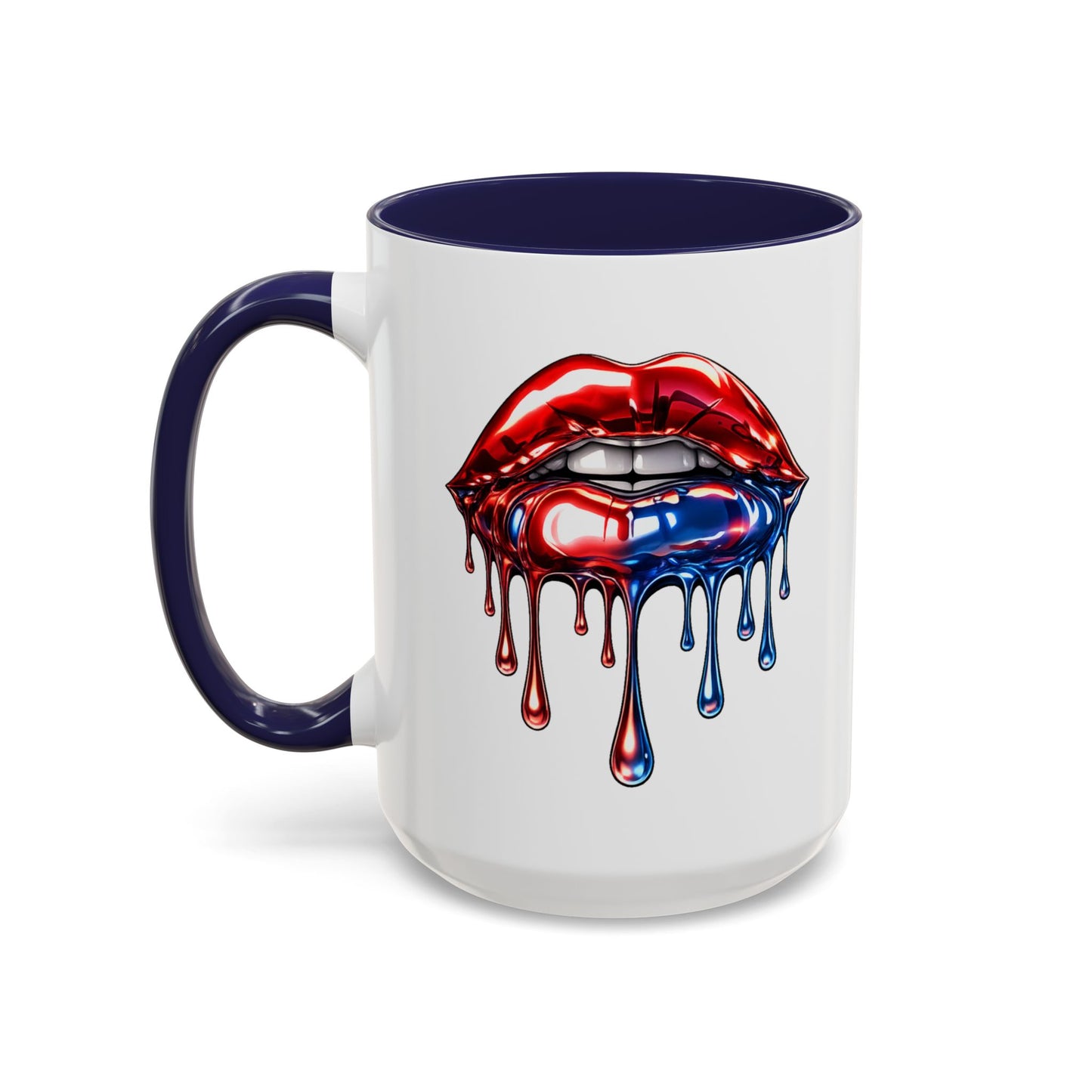METALIC LIPS - Accent Coffee Mug (11, 15oz)