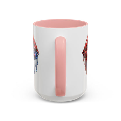 METALIC LIPS - Accent Coffee Mug (11, 15oz)