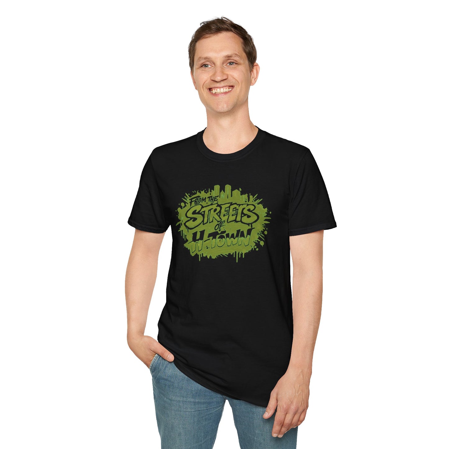 FROM THE STREETS OF H-TOWN - Unisex Soft Style T-Shirt