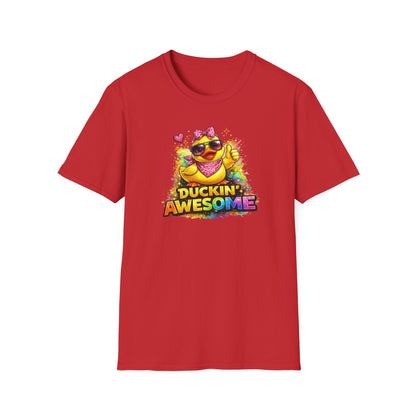 DUCKIN AWESOME - Unisex Soft Style T-Shirt