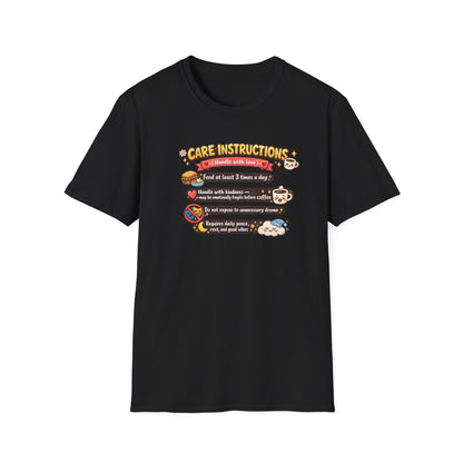 CARE INSTRUCTIONS - Unisex Soft Style T-Shirt