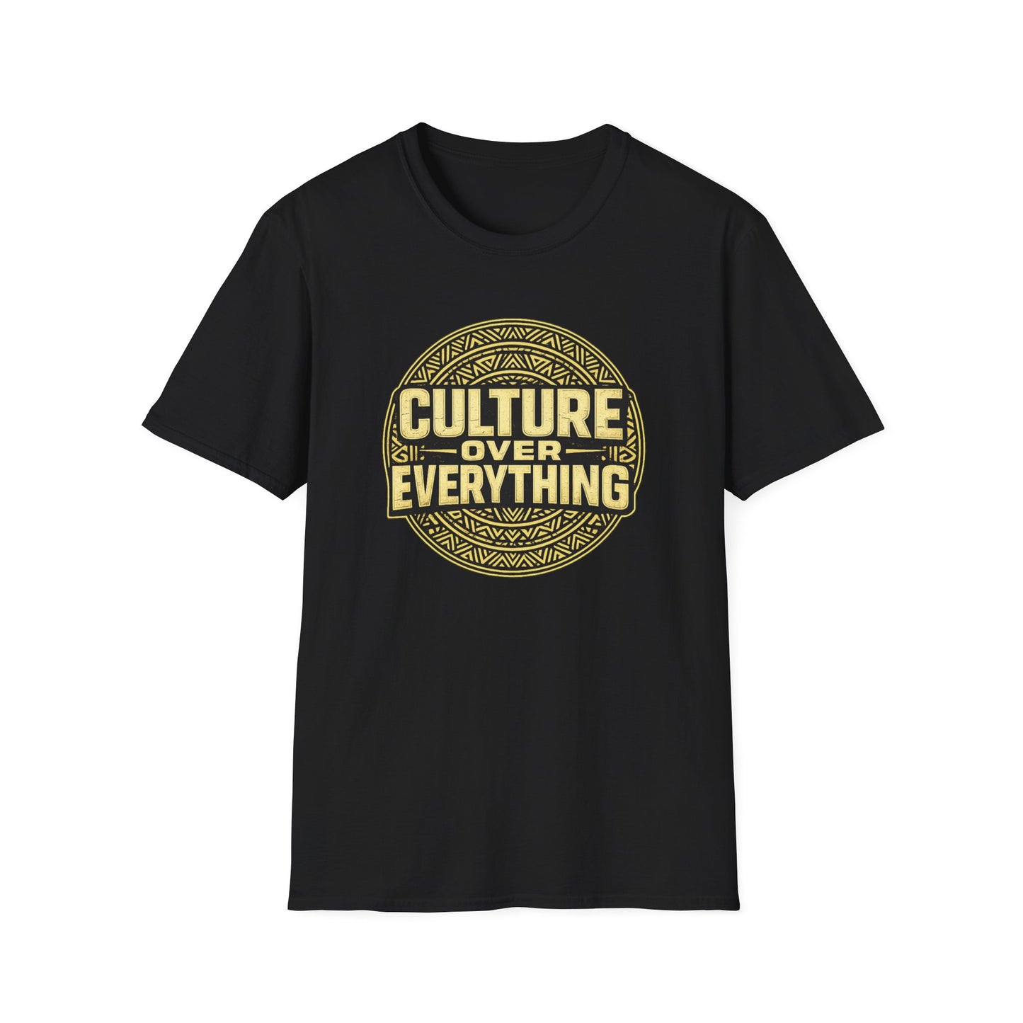 CULTURE OVER EVERYTHING - Unisex Soft Style T-Shirt