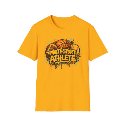 MULTI SPORT ATHLETE - Unisex Soft Style T-Shirt