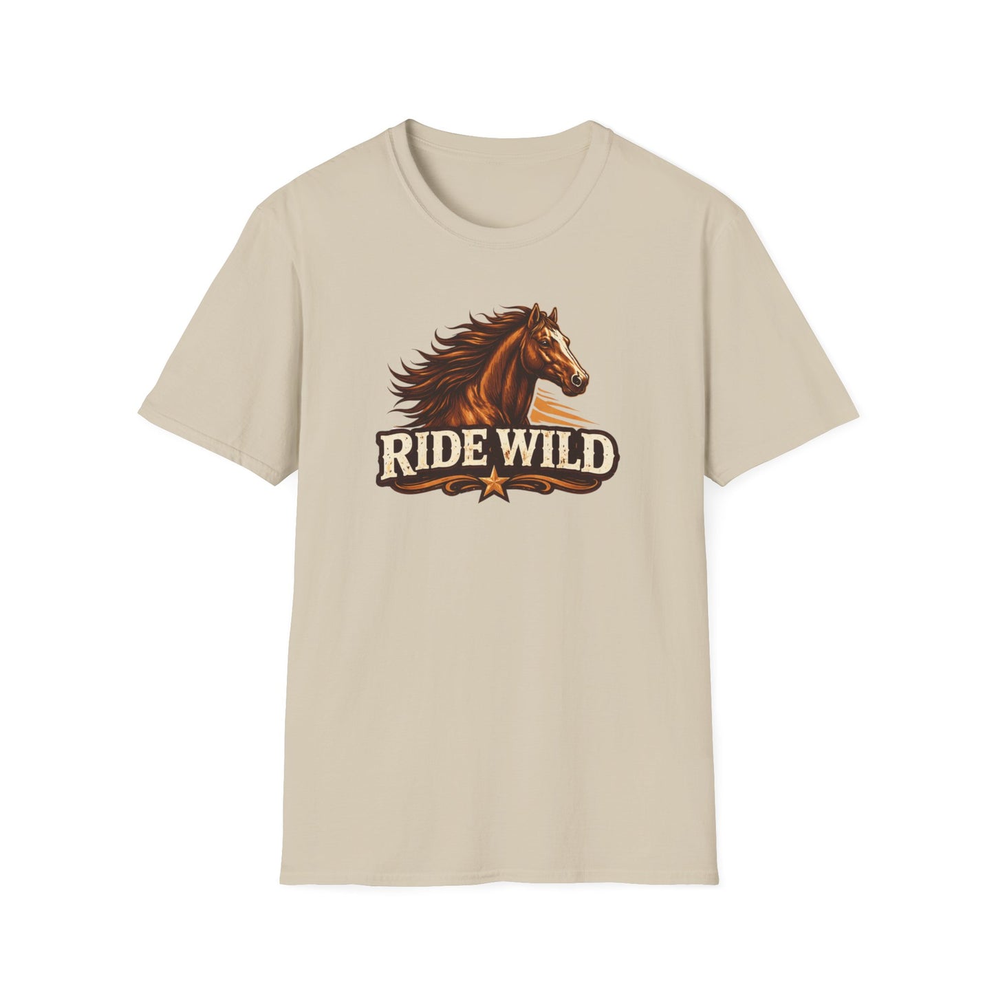 RIDE WILD - Unisex Soft Style T-Shirt