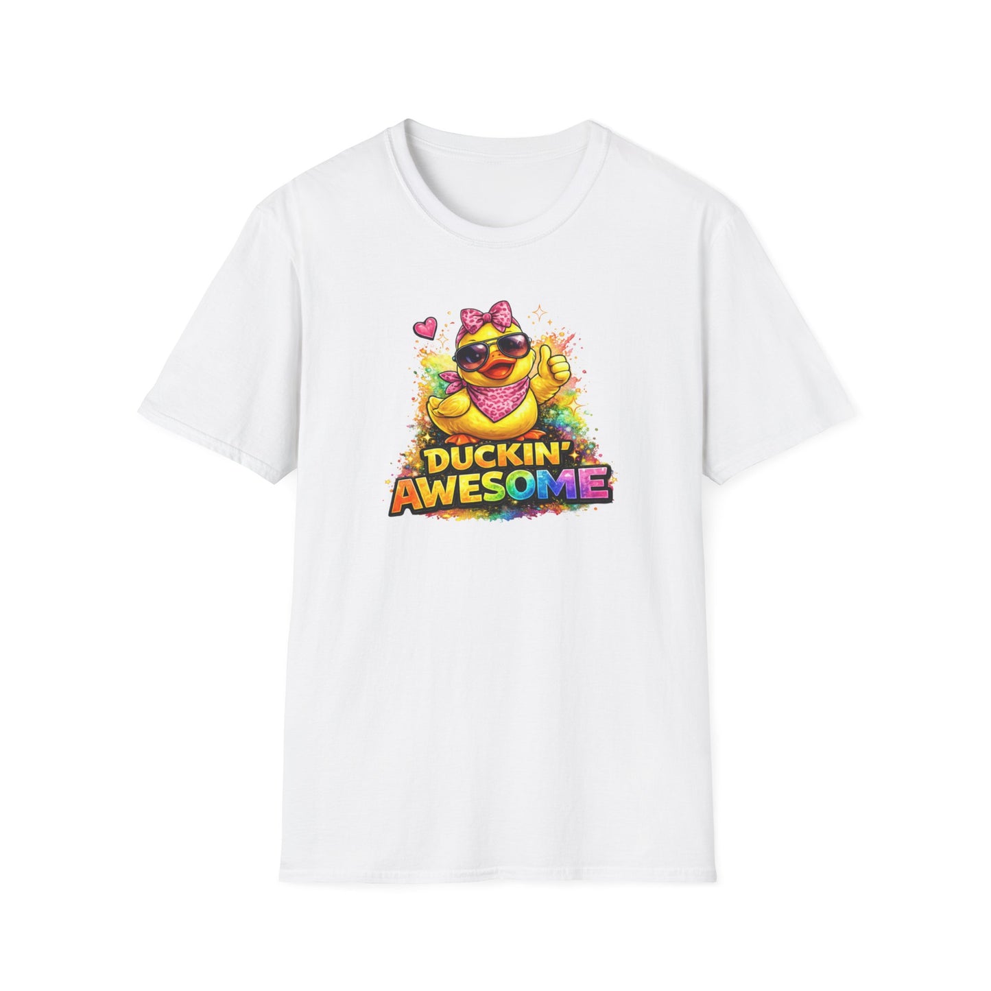 DUCKIN AWESOME - Unisex Soft Style T-Shirt