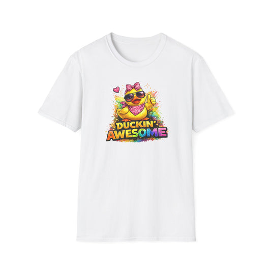 DUCKIN AWESOME - Unisex Soft Style T-Shirt