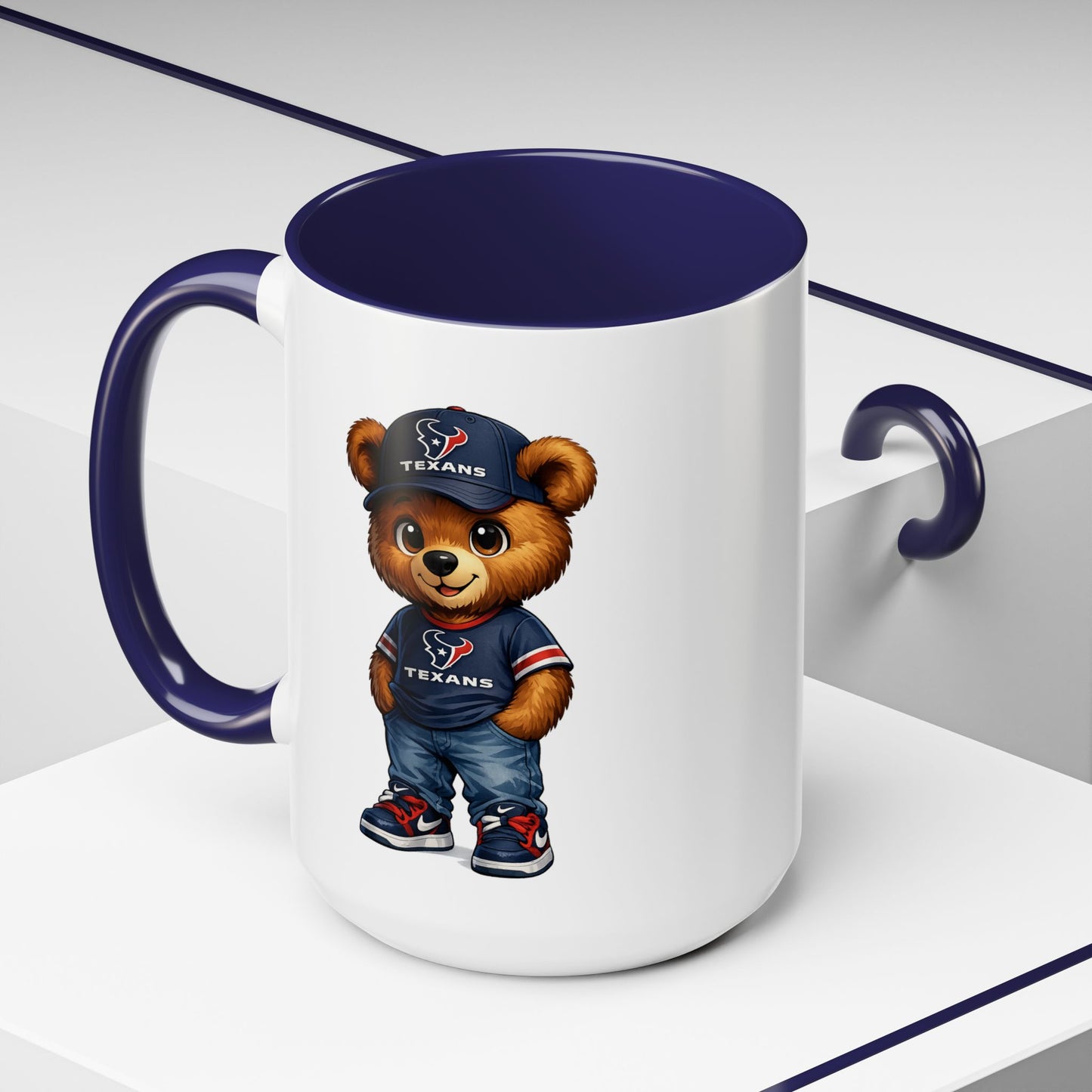 BERRY - REPPIN THE TEXANS - Accent Coffee Mug (11, 15oz)