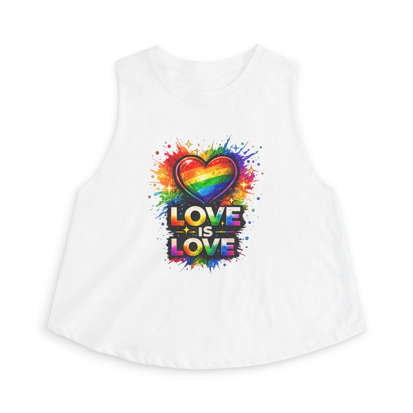 LOVE IS LOVE - Women's Crop Top